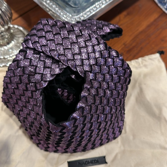 Naghedi Kyoto clutch. Amethyst NWT - Picture 2 of 5